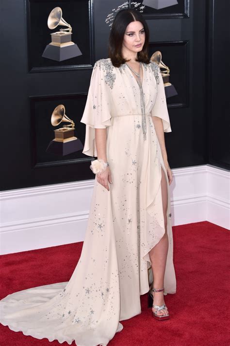 lana del rey gucci dress|Lana Del Rey grammys dress.